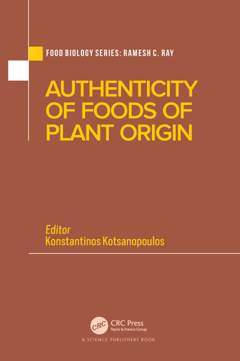 Cover image for book Authenticity of Foods of Plant Origin