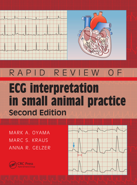 Cover image for book Rapid Review of ECG Interpretation in Small Animal Practice