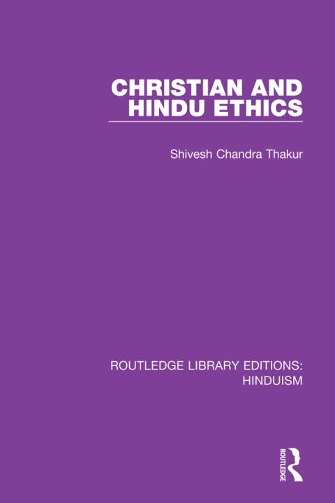 Cover image for book Christian and Hindu Ethics