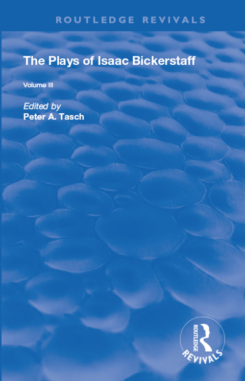 Cover image for book The Plays of Isaac Bickerstaff