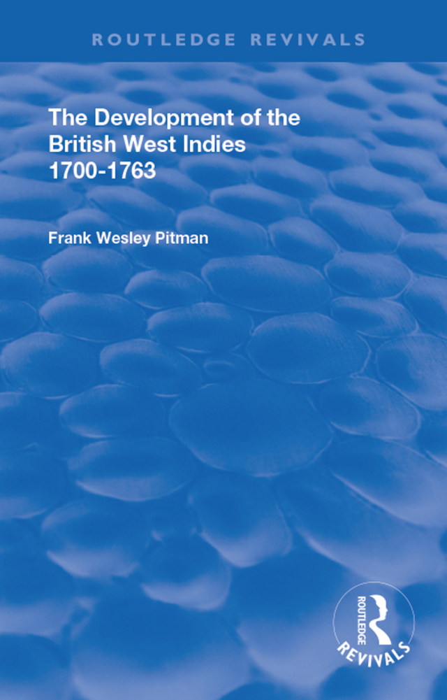 The Development of the British West Indies