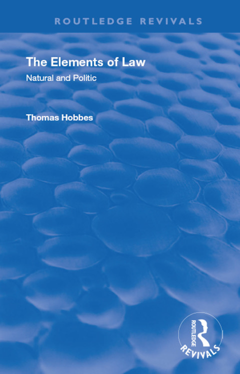 Cover image for book The Elements of Law