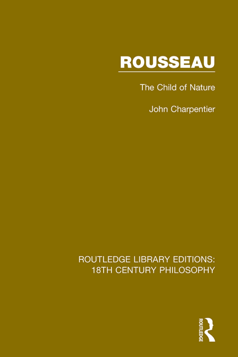 Cover image for book Rousseau