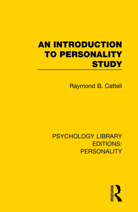 Cover image for book An Introduction to Personality Study