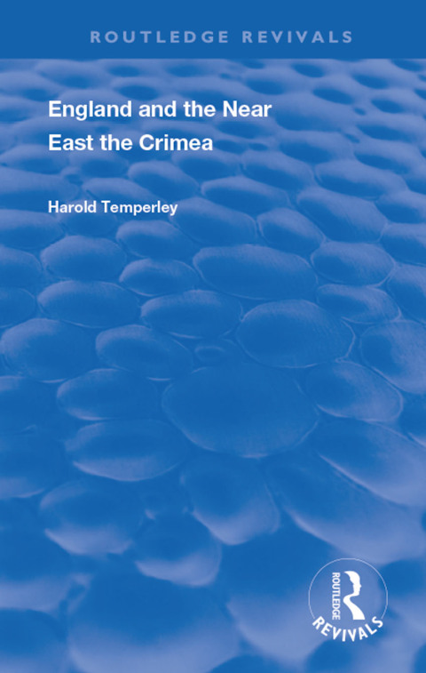 Cover image for book England and the Near East