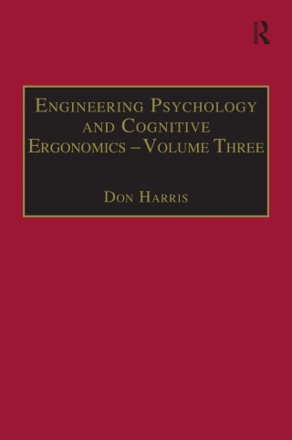 Engineering Psychology and Cognitive Ergonomics