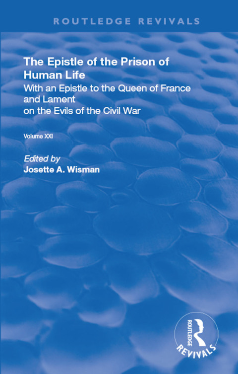 Cover image for book The Epistle of the Prison of Human Life