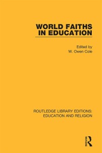 Cover image: World Faiths in Education 1st edition 9780367138363