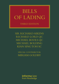 Cover image: Bills of Lading 3rd edition 9780367516079