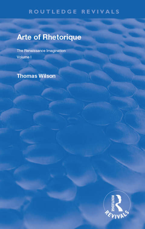 Cover image for book Arte of Rhethorique