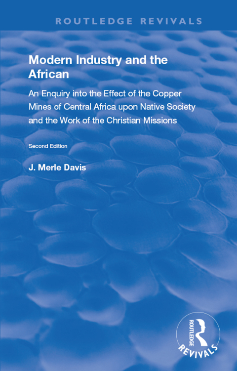 Cover image for book Modern Industry and the African