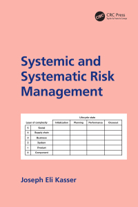 Titelbild: Systemic and Systematic Risk Management 1st edition 9780367112219