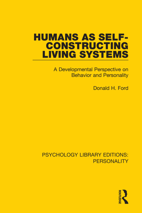 Cover image for book Humans as Self-Constructing Living Systems