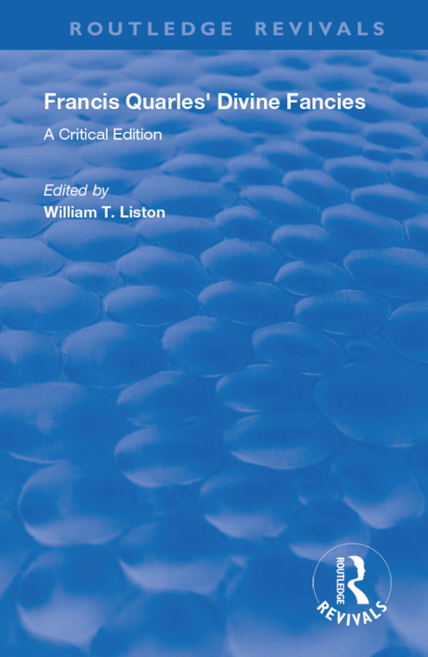 Cover image for book Francis Quarles' Divine Fancies