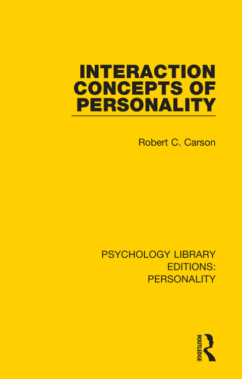 Cover image for book Interaction Concepts of Personality