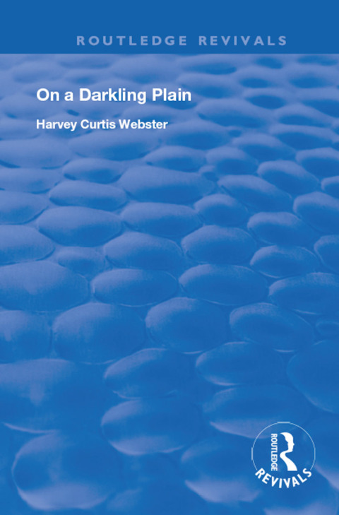 Cover image for book On a Darkling Plain