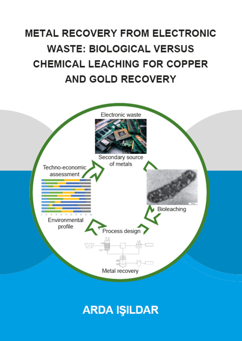 Cover image for book Metal Recovery from Electronic Waste: Biological Versus Chemical Leaching for Recovery of Copper and Gold