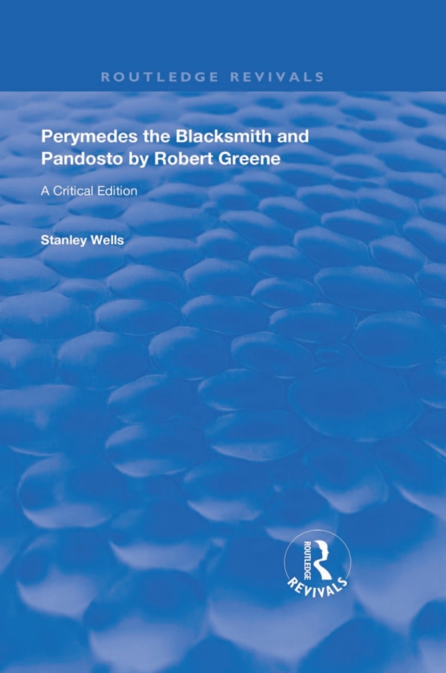 Perymedes the Blacksmith and Pandosto by Robert Greene