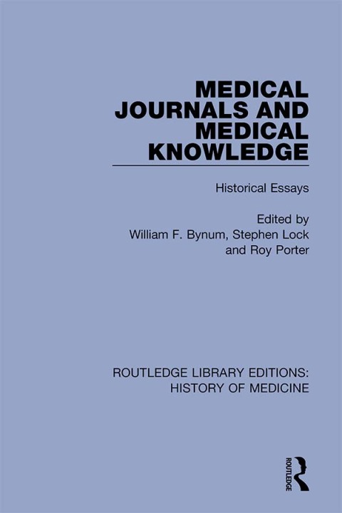 Cover image for book Medical Journals and Medical Knowledge