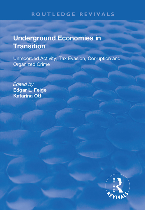 Cover image for book Underground Economies in Transition