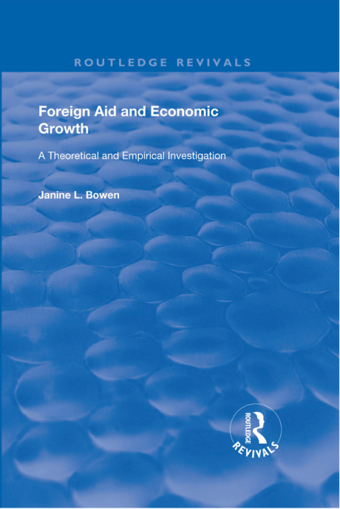Cover image for book Foreign Aid and Economic Growth