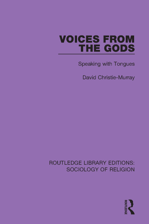 Cover image for book Voices from the Gods