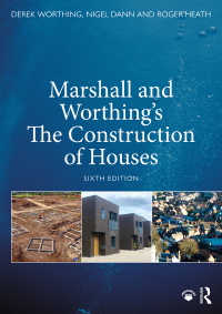 Cover image: Marshall and Worthing's The Construction of Houses 6th edition 9780367027568
