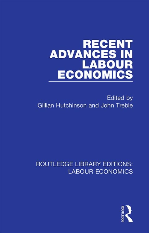 Cover image for book Recent Advances in Labour Economics