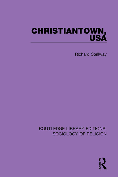 Cover image for book Christiantown, USA