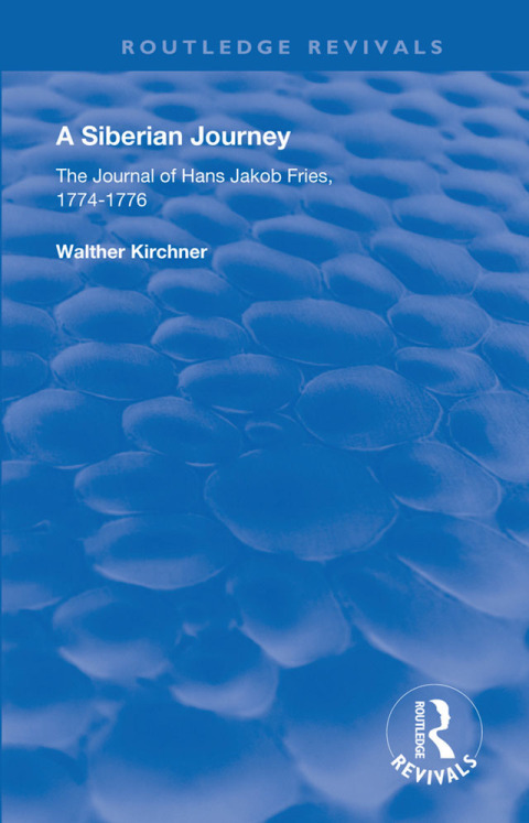 Cover image for book A Siberian Journey
