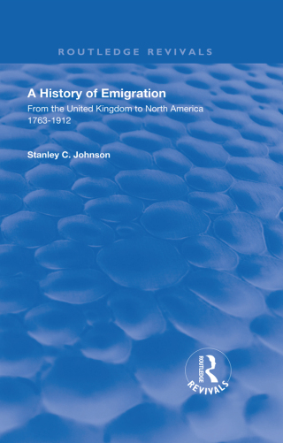 Emigration from the United Kingdom to North America, 1763 – 1912