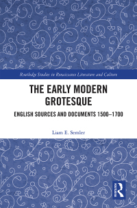 Titelbild: The Early Modern Grotesque 1st edition 9780367664961