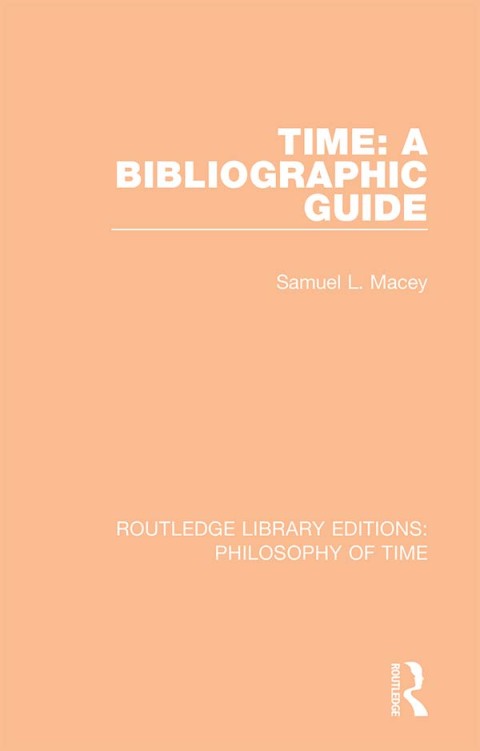 Cover image for book Time: A Bibliographic Guide
