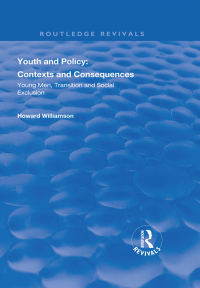 Cover image: Youth and Policy 1st edition 9781138394339