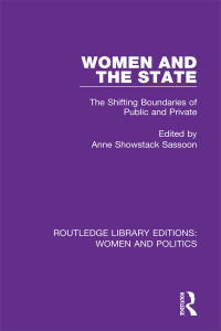 Cover image: Women and the State 1st edition 9781138393660