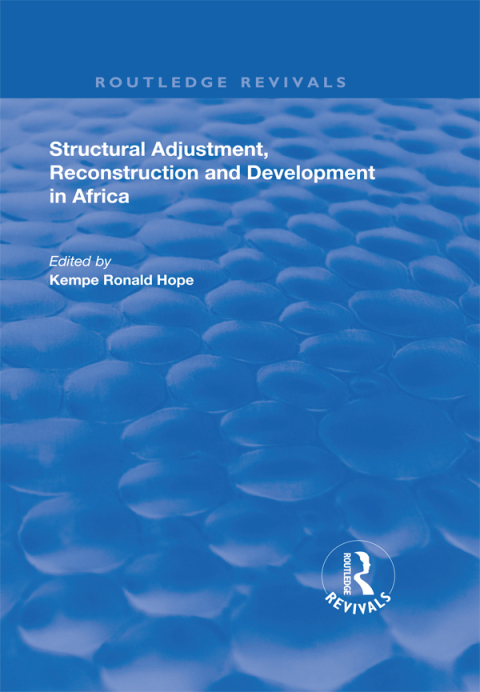 Cover image for book Structural Adjustment, Reconstruction and Development in Africa