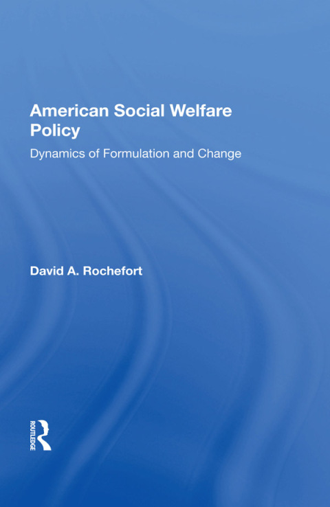Cover image for book American Social Welfare Policy