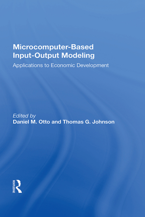 Cover image for book Microcomputer Based Input-output Modeling