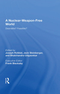 Titelbild: A Nuclear-weapon-free World 1st edition 9780367009663