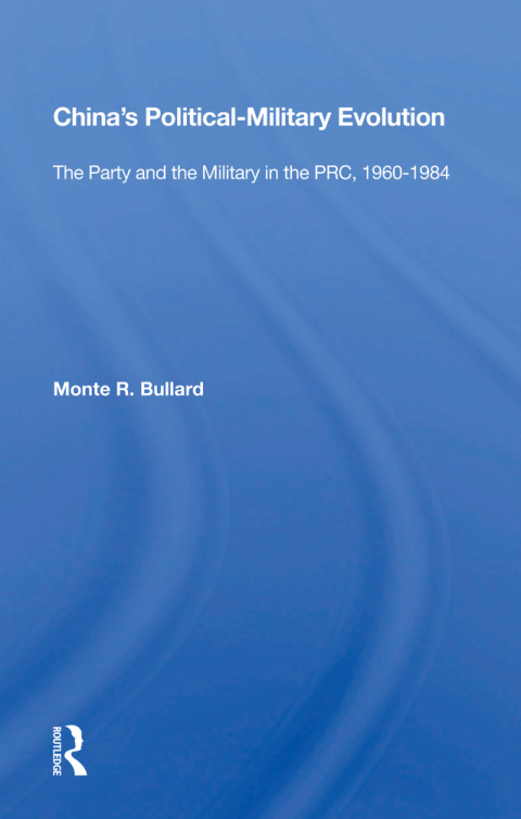 Cover image for book China's Political/military Evolution