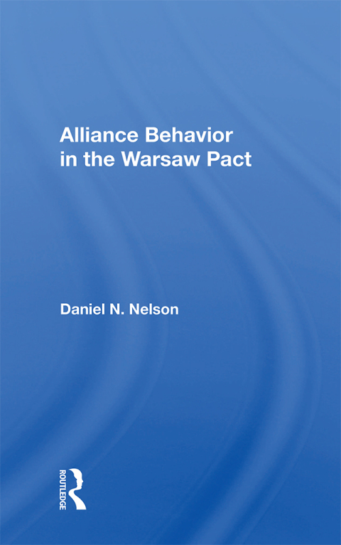 Cover image for book Alliance Behavior in the Warsaw Pact