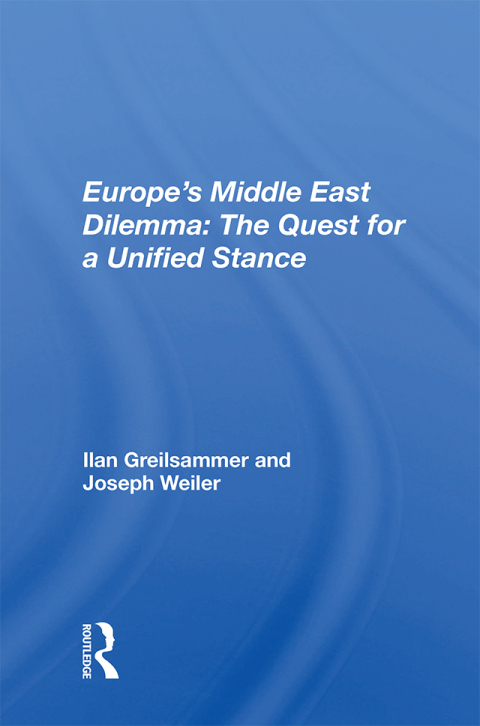 Cover image for book Europe's Middle East Dilemma