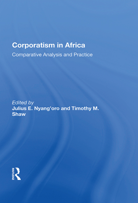 Cover image for book Corporatism In Africa