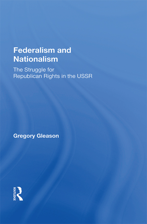 Cover image for book Federalism And Nationalism