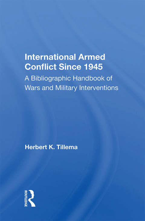 Cover image for book International Armed Conflict Since 1945