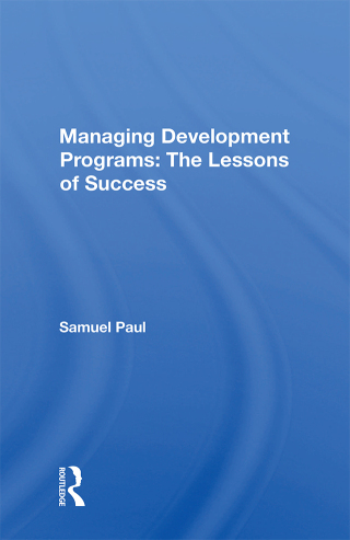 Managing Development Programs