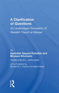 Cover image: A Clarification Of Questions 1st edition 9780367167127