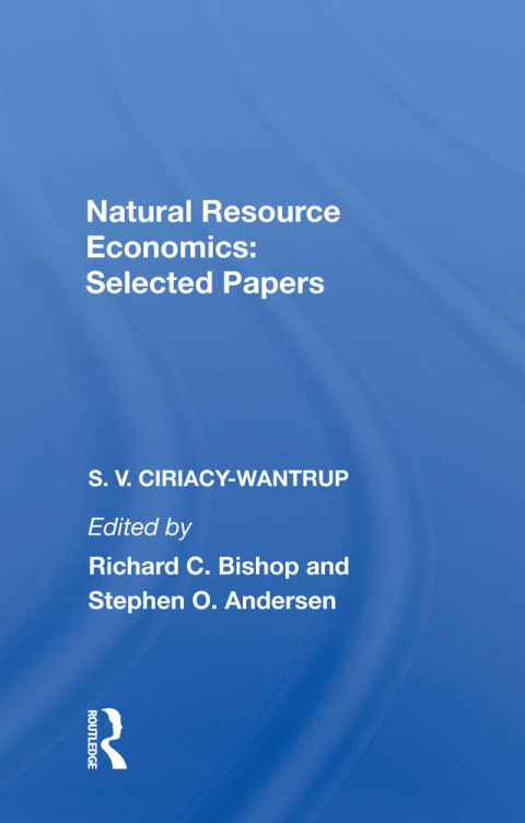 Cover image for book Natural Resource Economics