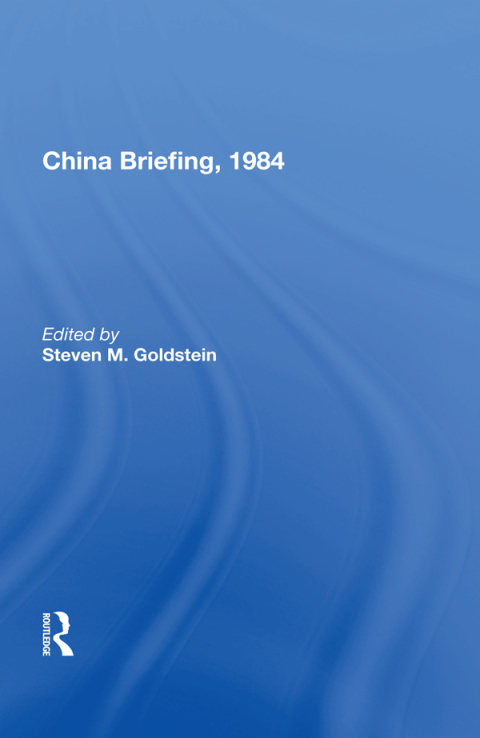 Cover image for book China Briefing, 1984