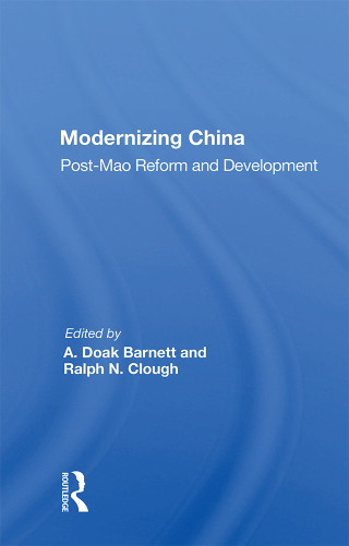 Modernizing China